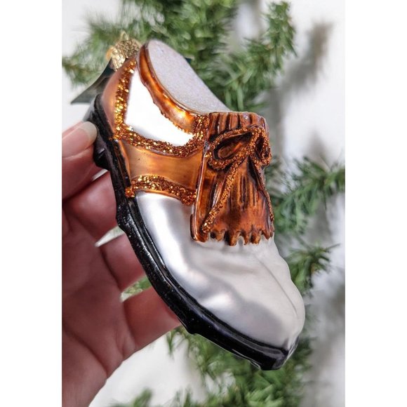 Golf Shoe Retired Old World Christmas Ornament - Picture 1 of 5